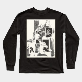 Dave Sim's original Cover Art to Comics Journal #83 Long Sleeve T-Shirt